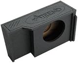 Atrend Enclosures A15112BK 12 Single Down-Firing Super Deep Enclosure - 1999-Up GM Extended Cab