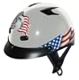 Silver EF Silver Motorcycle helmet