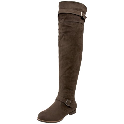 Boots:Miss Me Women's Fray-5 Over-The-Knee Boot Images