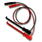 E-Z Hook 619XJL18RB - 18 in. Test Lead With Alligator Clips - E-Z Hook - 619XJL18RB