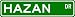 HAZAN Street Sign ~ Personalized Family Lastname Sign ~ Gameroom, Basement, Garage Si...
