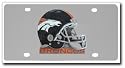 Alfred Hitch Cover - Logo License Plate, Denver Broncos Helmet (SLP10)