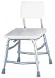 Bath Bench Deluxe Extra Heavy Duty With Dual Frame Brace
