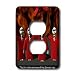 Londons Times Funny Music Cartoons - Four Harvard Men Of The Apocalypse - Light Switch Covers - 2 plug outlet cover Image