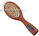 Natural Wooden Pin Massage Brush- Medium