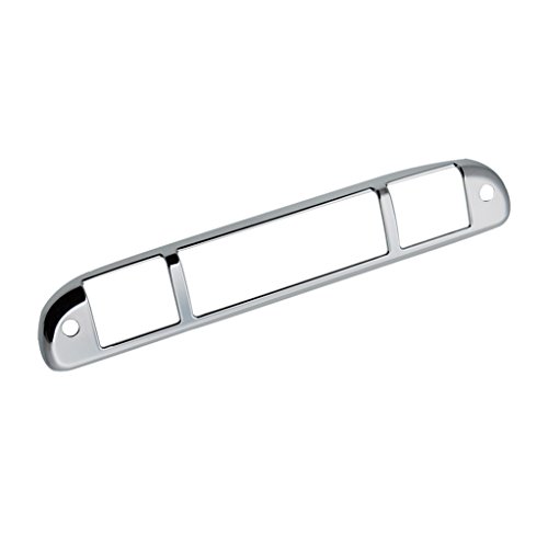 E-Autogrilles Triple Chrome Plated ABS 3rd Brake Light Cover for 99-15 Ford Super Duty F-250 / 99-15 Ford Super Duty F-350 (68-0300)