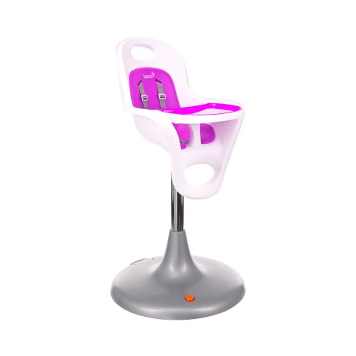 Boon Flair Pedestal High Chair, Pink/White Baby Shop