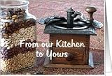 Coffee Grinder, Recipe Card