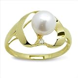 Flair Japanese Akoya Cultured Pearl Ring