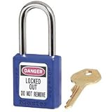6 Pin Blue Safety Lock-out Padlock Keyed Differ (470-410BLU) Category: Lockouts and Hasps