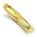 Jewelry : 14k Yellow 10 mm Plain Bold Bangle - 8 Inch