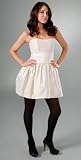 Caroline Hedaya Strapless Poof Dress