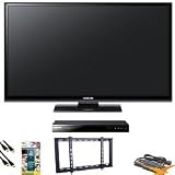 Samsung PN43E450 43 inch 720p Plasma HDTV Blu Ray Bundle