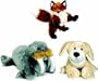 Webkinz Virtual Pets - Set of 3 July 2009 Releases (Tawny Pup, Fox & Walrus)