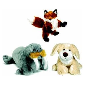 Webkinz Virtual Pets - Set of 3 July 2009 Releases (Tawny Pup, Fox and Walrus) by 