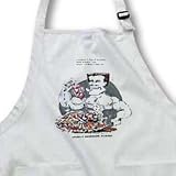 Arnold Schwarzenegger The Exterminator Pest Control - BLACK Full Length Apron With Pockets 22w X 30l