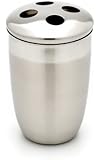 StainlessLUX 71102 Two-tone Harmony Stainless Steel Toothbrush Holder - Fine Bath Accessory for Your Home