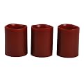 Battery Operated Scented Wax Votives - Burgundy (3 pk)