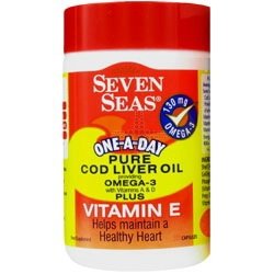 Seven Seas Cod Liver Oil & Vitamin E One-A-Day
