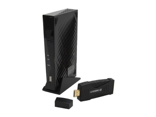 Warpia SWP700 StreamEZ Wireless HDMI Streaming Kit - Full 1080p - Gloss Black On Sale