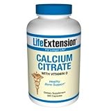 Life Extension Calcium Citrate with D3 , 300-Count