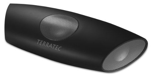 Terratec 2.1 PC-Lautsprechersystem SubSession Traveler 3 (Class D Verst&auml;rker, 2 Watt, USB 2.0) schwarz