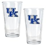 Kentucky Wildcats 2pc Pint Ale Glass Set NCAA College Athletics