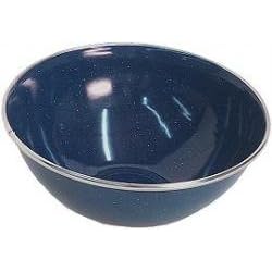 GSI 9.5 Foot Stainless Steel Rim Mixing Bowl - Blue by GSI
