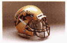 Western Michigan Broncos NCAA Mini Authentic Football Helmet From Schutt
