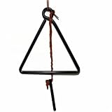 Traingle Dinner Bell, Heavy Duty Steel, 11"