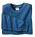 NEW Gildan Ultra Cotton - 100% Cotton Long Sleeve T-Shirt Indigo Blue-L