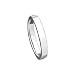 Sterling Silver 10.5 MM Oval Shaped Hinged Bangle Bracelet