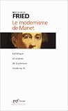 Revue Gallimard  / Esthétique et Origines de la peinture moderne, tome 3 : Le Modernisme de Manet