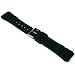 Watch Band Black Strap PVC Sport 20mm