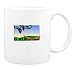 Mug with grapes, red, fox, fable, hunger