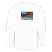 Long Sleeve T-shirt with water, mountain, scenery, hill, river, stream, rock, China, gorge, lake, Asia, landscape