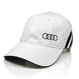 Audi Performance White Golf Baseball Cap by Audi