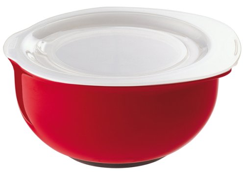 KAISER 785029 Teigschüssel 4,0l rot/weiss Color Bowl