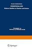 Zweistromland : kleinere Schriften zu Glauben und Denken