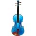 Austin Bazaar 3/4 Size Violin with Case and Accessories - Metallic Blue
