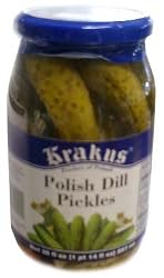 Polish Dill Pickles (Krakus-Agrosik) 30oz