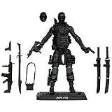 G.I. Joe Pursuit of Cobra 3 3/4 Inch Action Figure Snake Eyes Version 8IMAGE