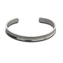 Eve's Addiction Sterling Silver Cuff Bracelet