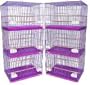 Brand New Lot of SIX Aviary Breeding Bird Cage Cages 24x16x16PURPLE