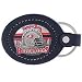 Tampa Bay Buccaneers Fine Leather/Pewter Key Ring - NFL Football Fan Shop Sports Team Merchandise