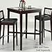 Cherry Pub Table - Stools Sold Separately (Cherry) (42.25"H x 30"W x 30"D)