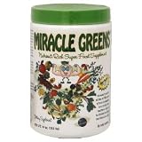 Miracle Greens Nutrient-Rich Super Food Supplement 10 oz (283.5 g)