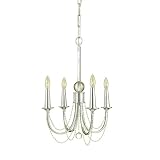 AF Lighting 7700-4H Candice Olson Shelby 4 x 60-Watt Light Candle Base Chandelier, Chrome... by Candice Olson