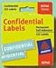 AVETD5746 - Special Message 1/2 x 1-7/8 Labels Printed Confidential