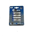 Ex-Pro Power Plus+ Ultra High Capacity AA rechargable 2850mAh Batteries - Pack of 4 - specifically for Digital Camera suitable for Canon, Olympus, Nikon, Casio, Fuji, Pentax, Panasonic, Samsung Digimax, HP Photosmart camera's using AA Battery